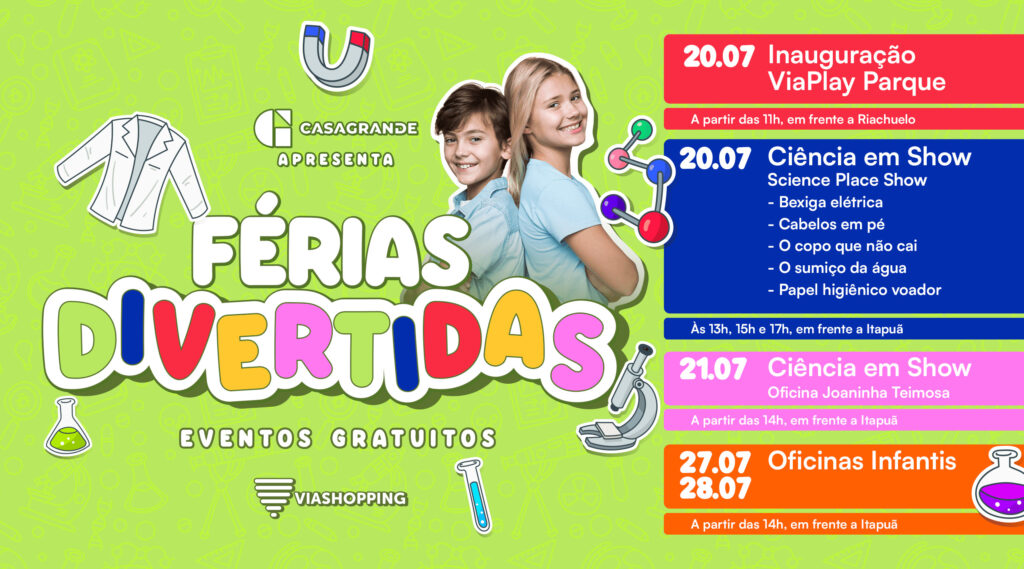 Férias Divertidas no ViaShopping