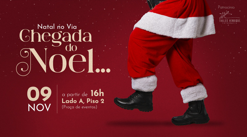 A Magia do Natal Chega ao ViaShopping: Prepare-se para Encontrar o Noel!